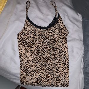 NWOT AE Cheetah Tank Top